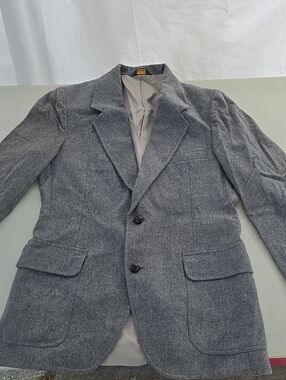 Pendleton Gray Two-Button Sport Coat